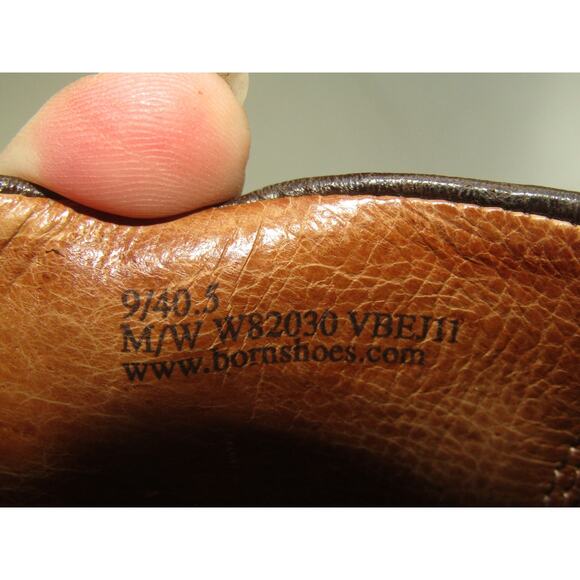 Børn Women’s Brown Leather Clogs Slip-On Shoes Size 9 / 40.5 Comfort Neutral - Picture 5 of 10